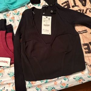 Zara small dress up shirt brand new